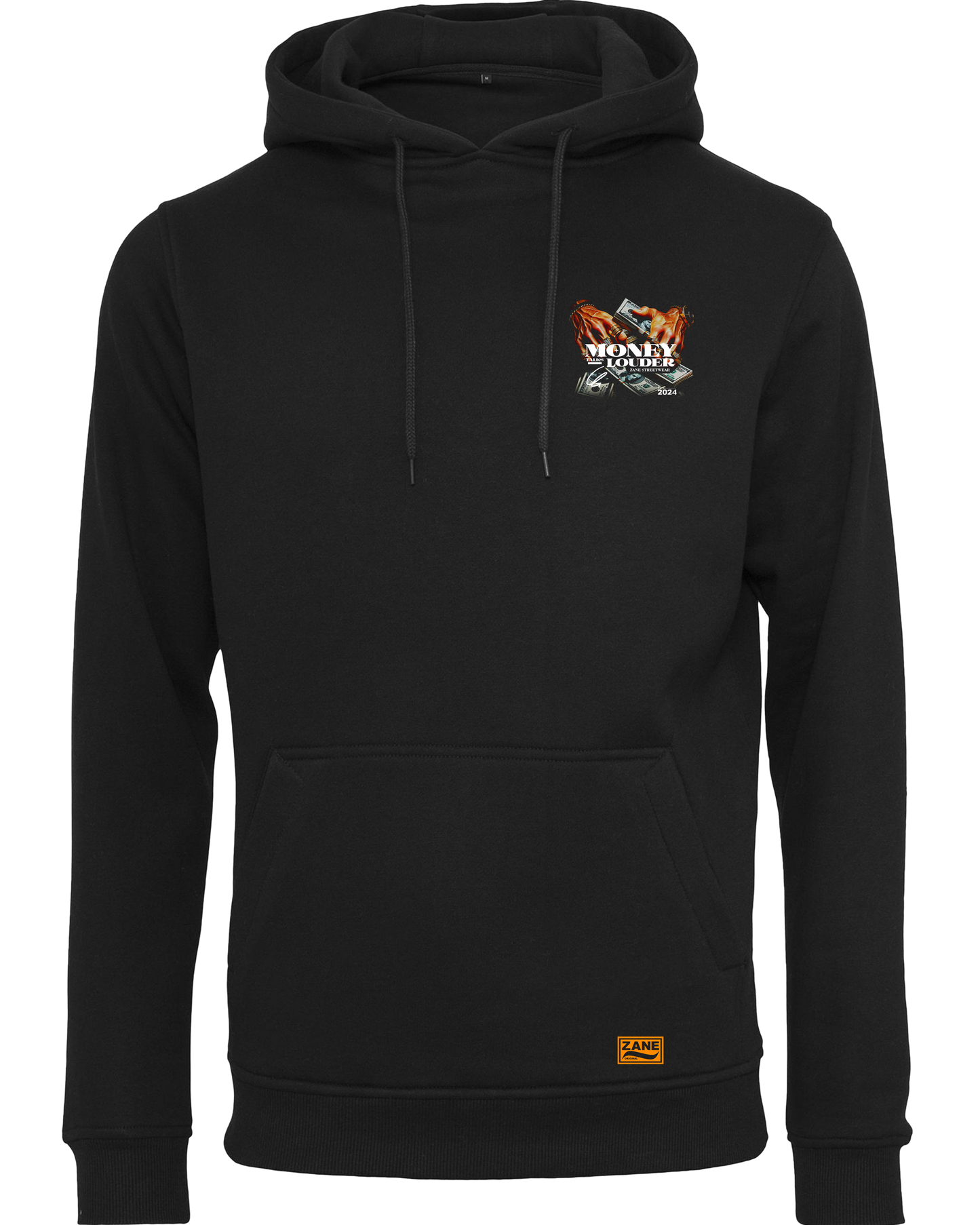 money talks louder - Premium Herren Heavy Hoodie Z011