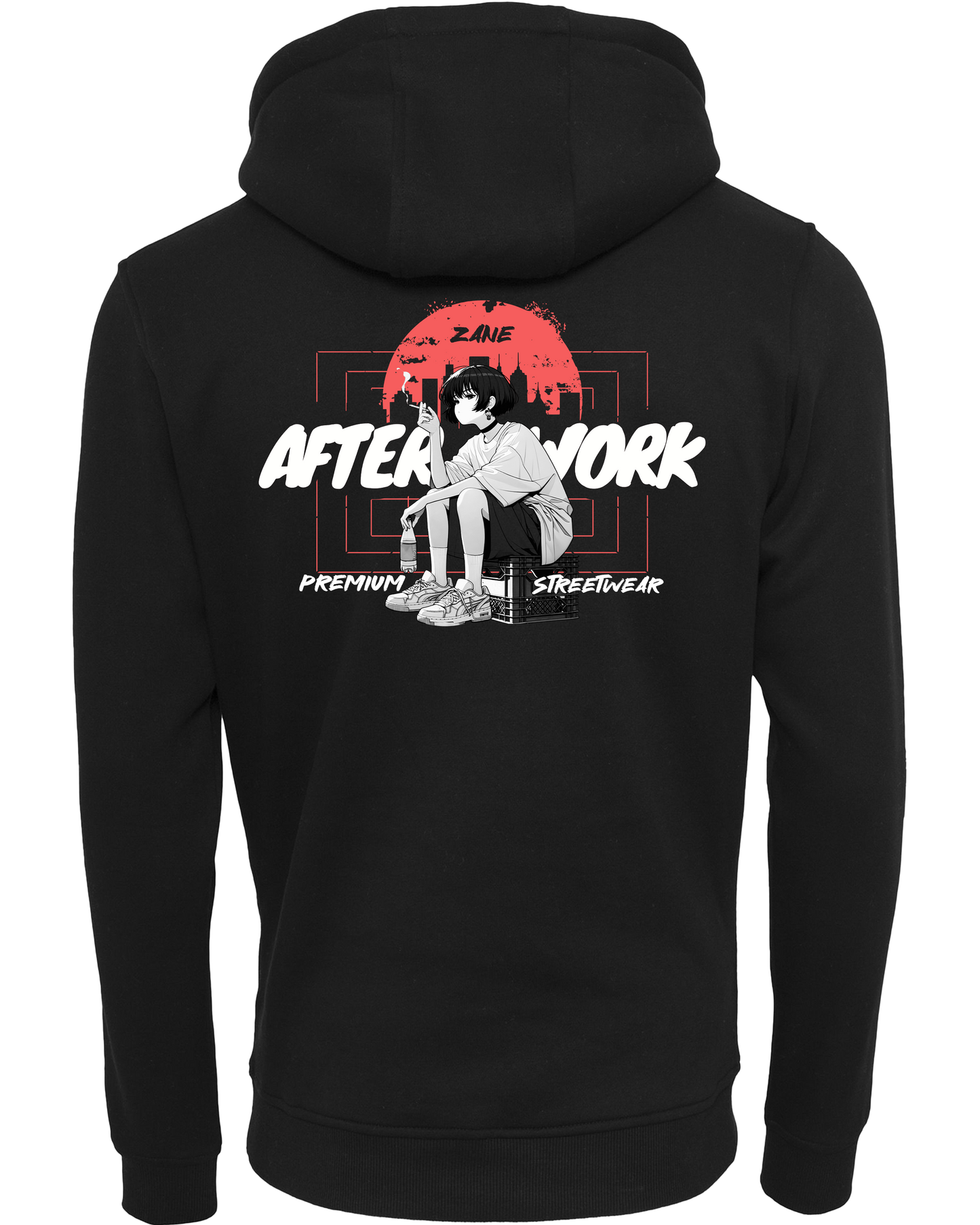 after work - Premium Damen Heavy Hoodie Z011