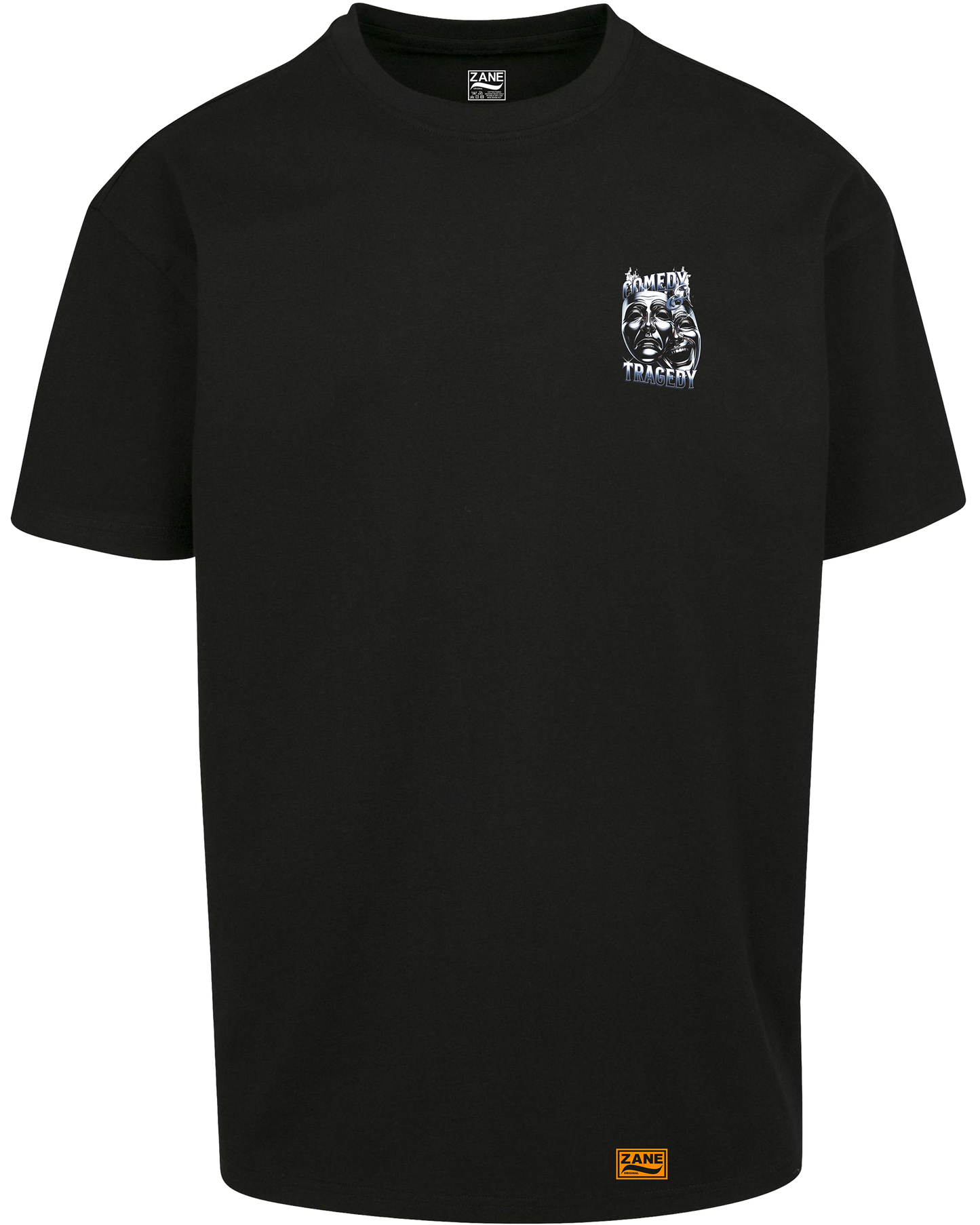 comedy tragedy - Premium Heavy Oversize Tee Z102