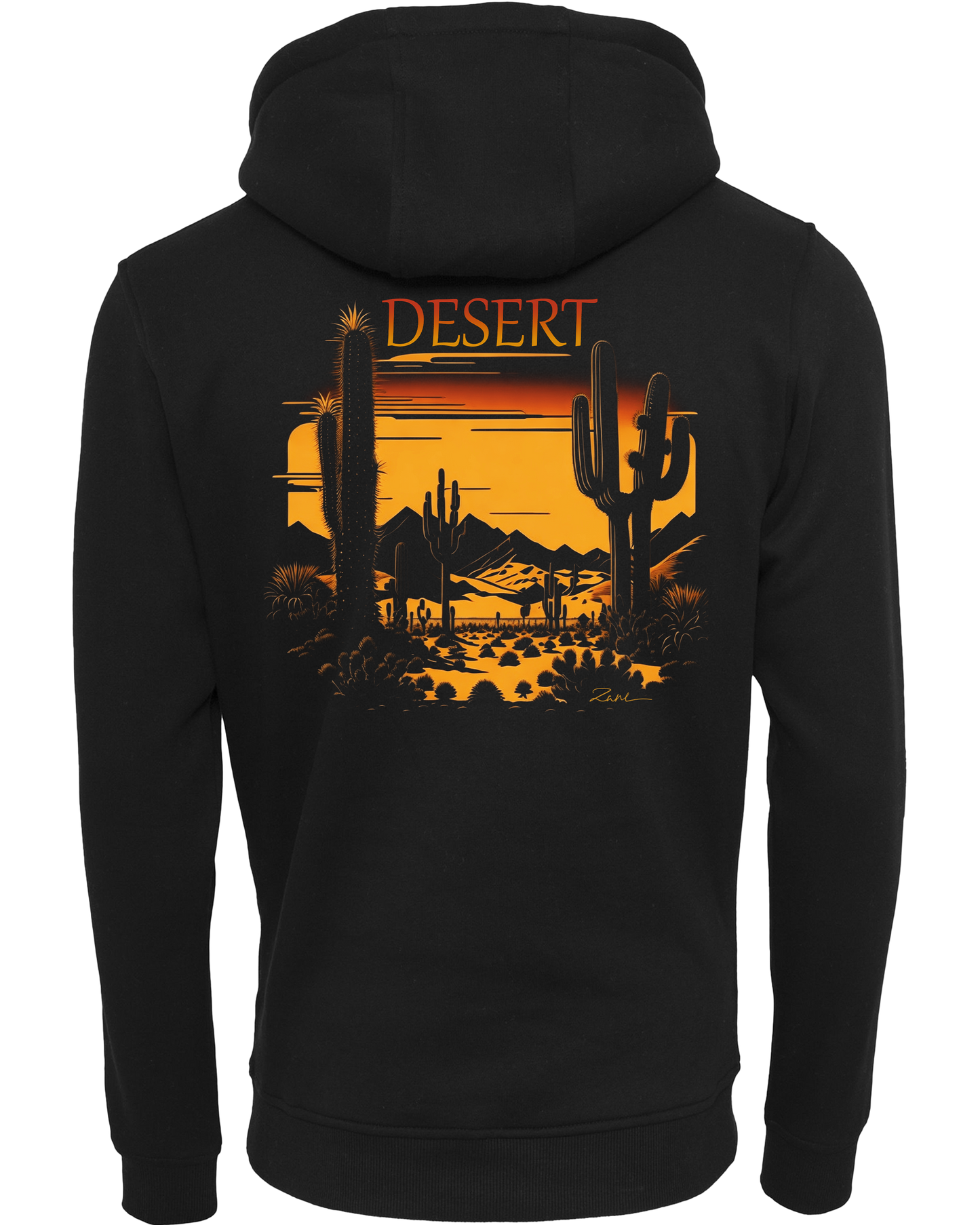 desert - Premium Damen Heavy Hoodie Z011