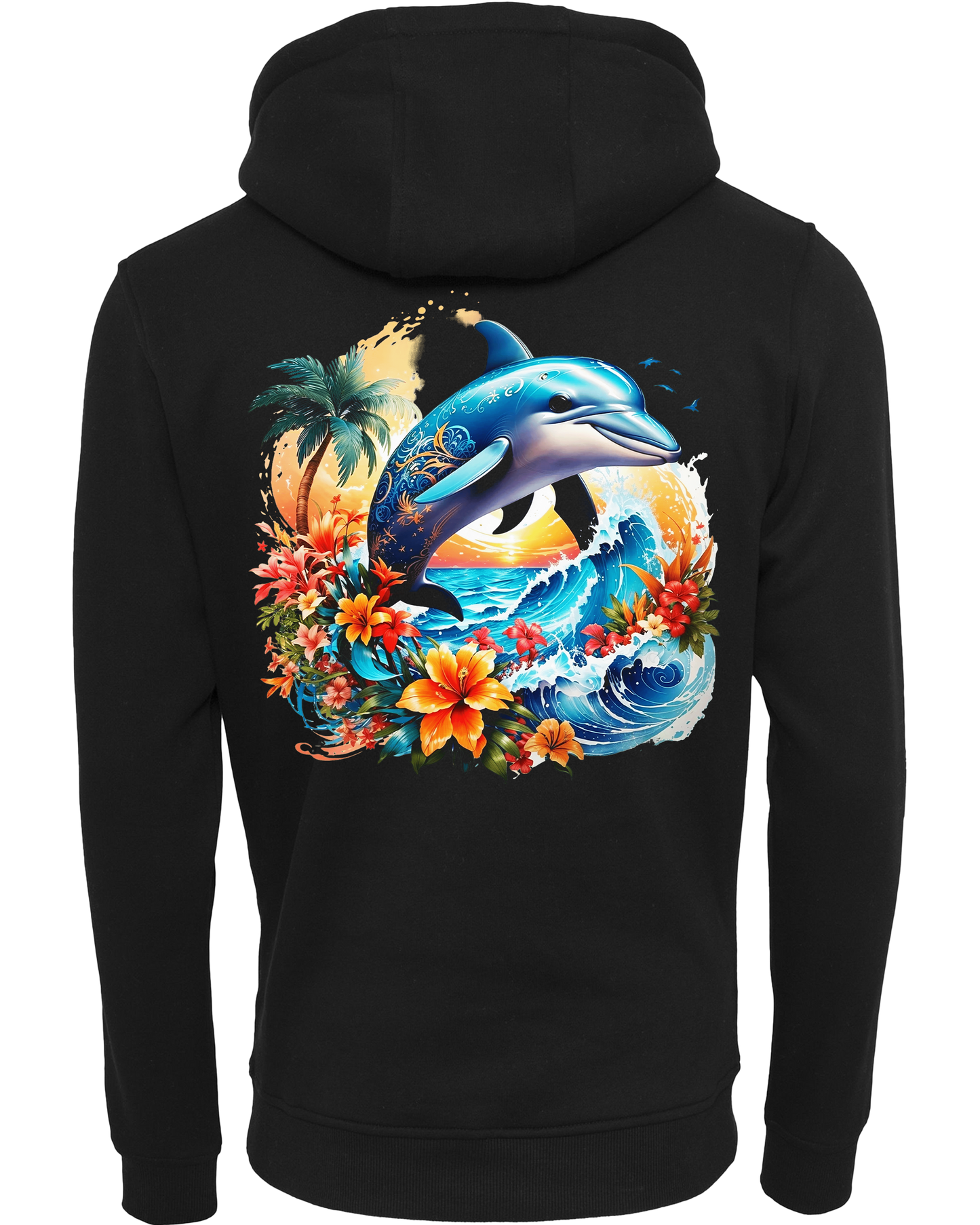 dolphin - Premium Damen Heavy Hoodie Z011