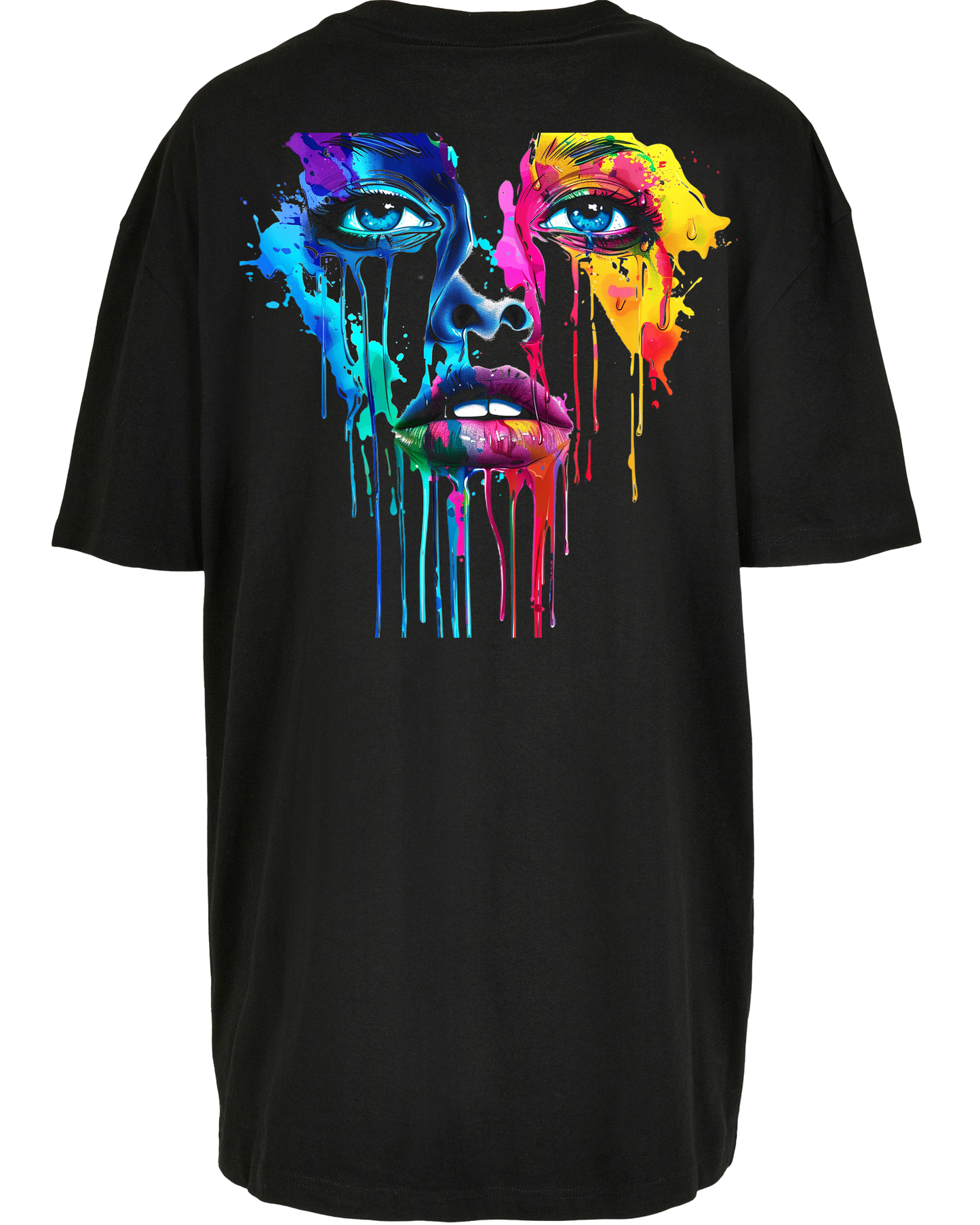 face color - Premium Oversize Boyfriend Tee Z149