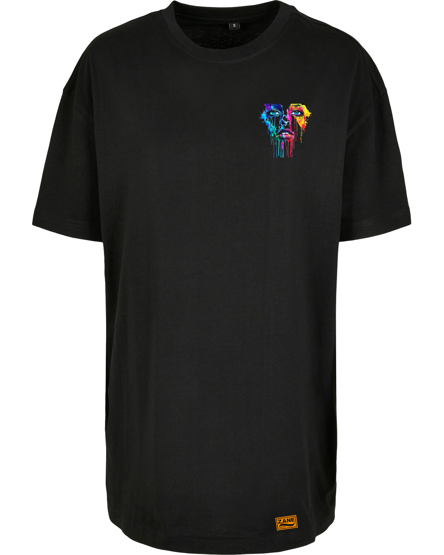 face color - Premium Oversize Boyfriend Tee Z149