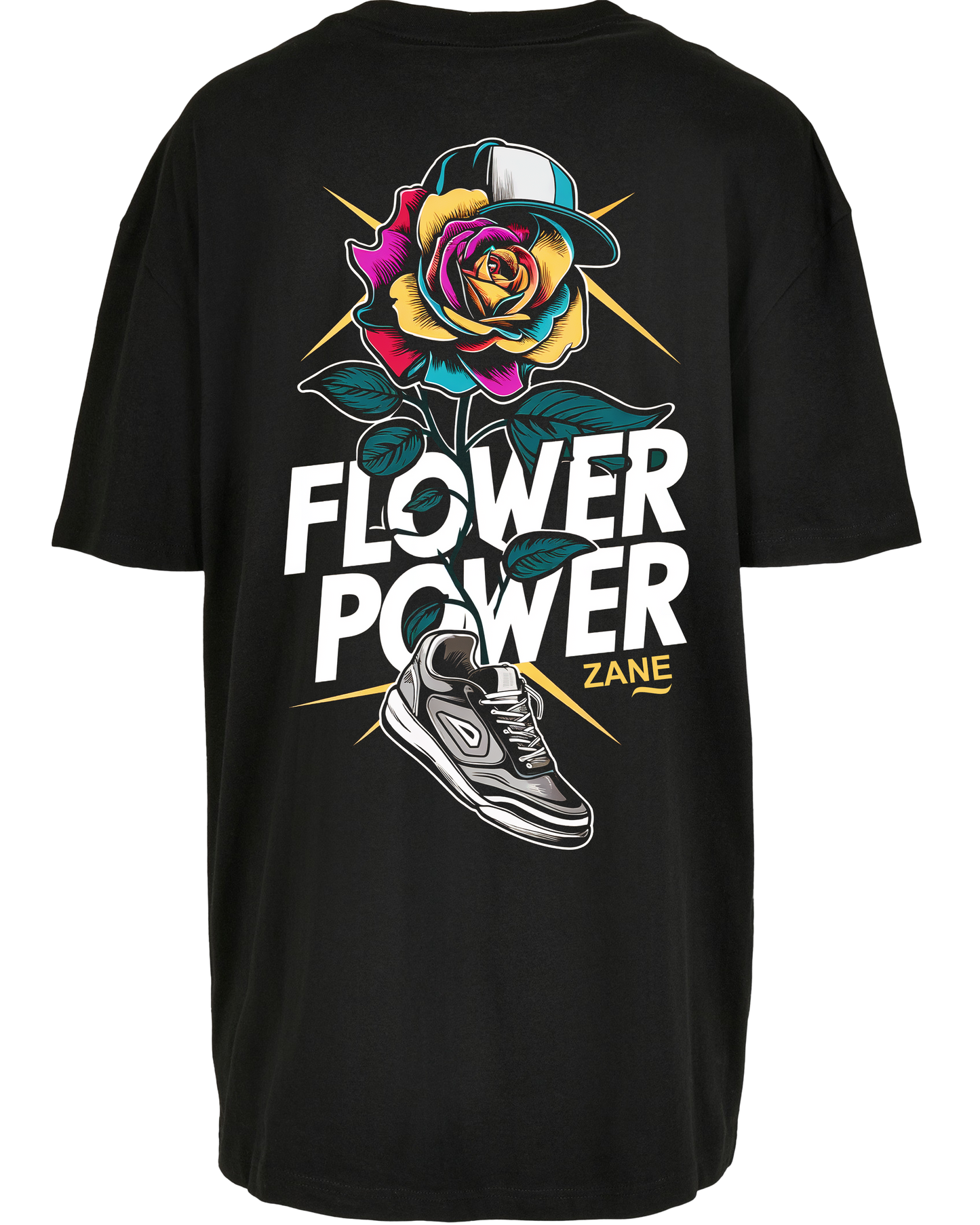 flower power - Premium Oversize Boyfriend Tee Z149