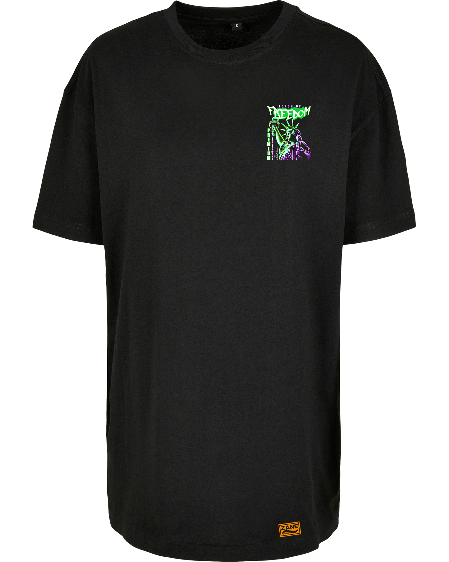 freedom - Premium Oversize Boyfriend Tee Z149