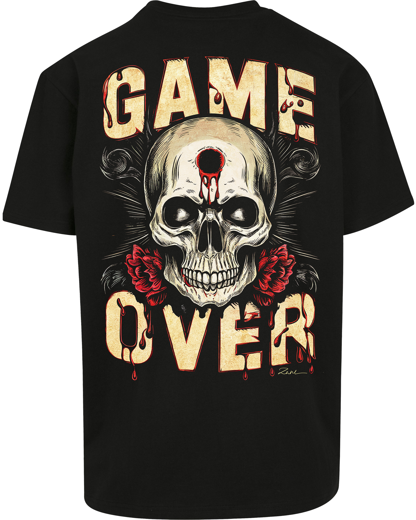 game over - Premium Heavy Oversize Tee Z102