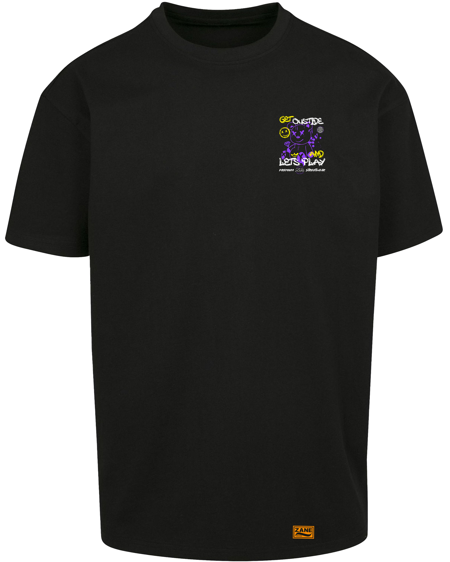 get outside - Premium Heavy Oversize Tee Z102