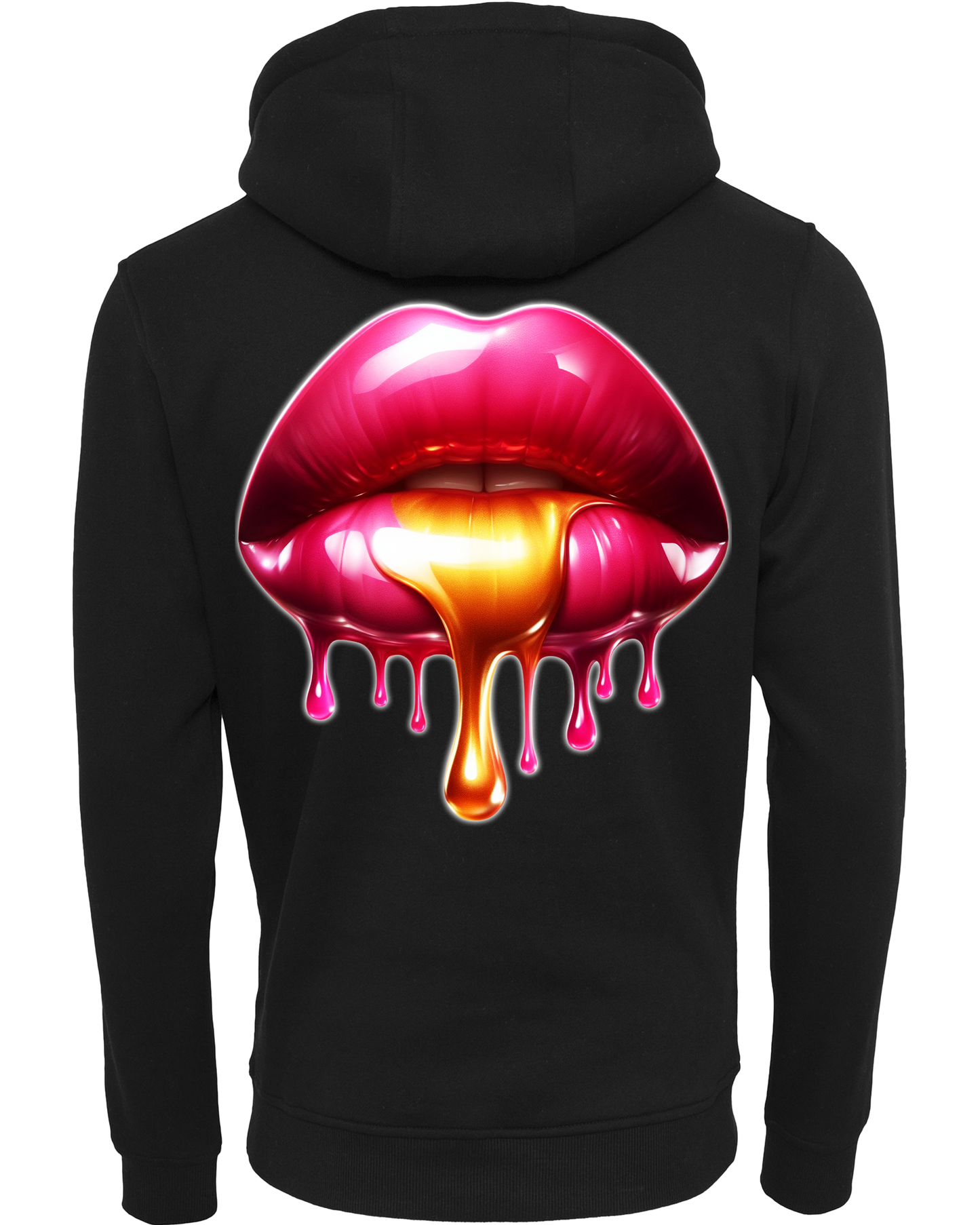 glossy lips - Premium Damen Heavy Hoodie Z011