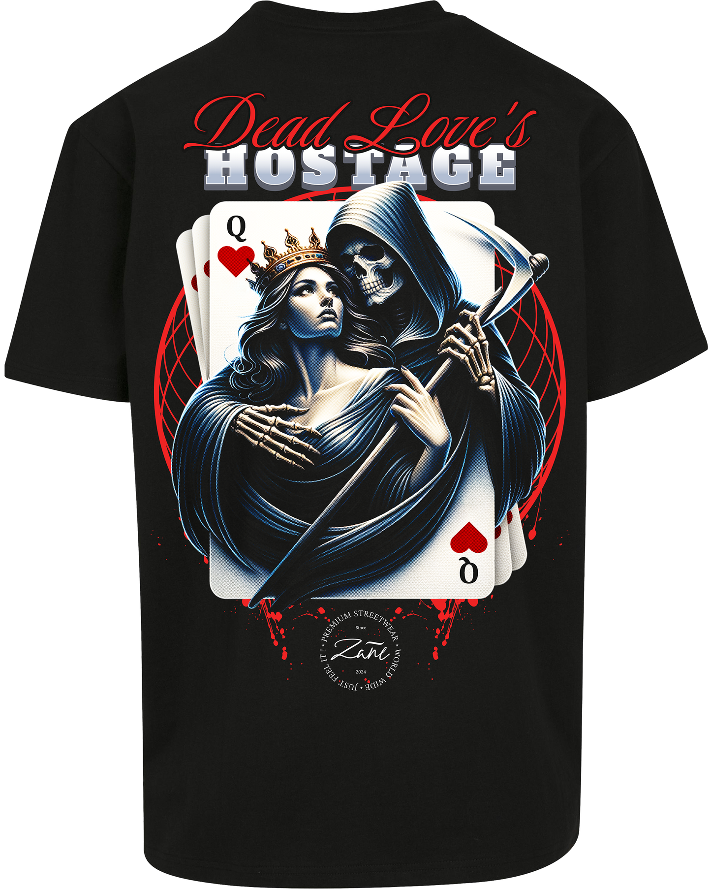 hostage - Premium Heavy Oversize Tee Z102