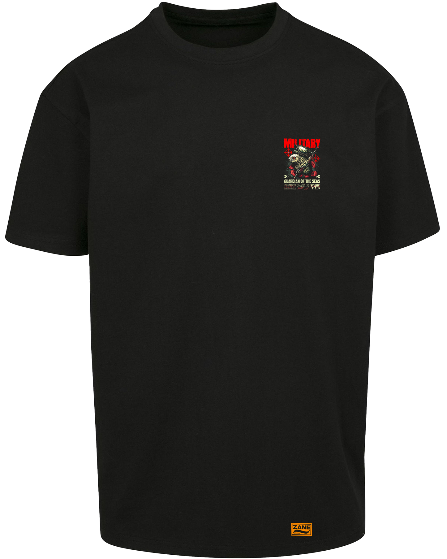 military - Premium Heavy Oversize Tee Z102