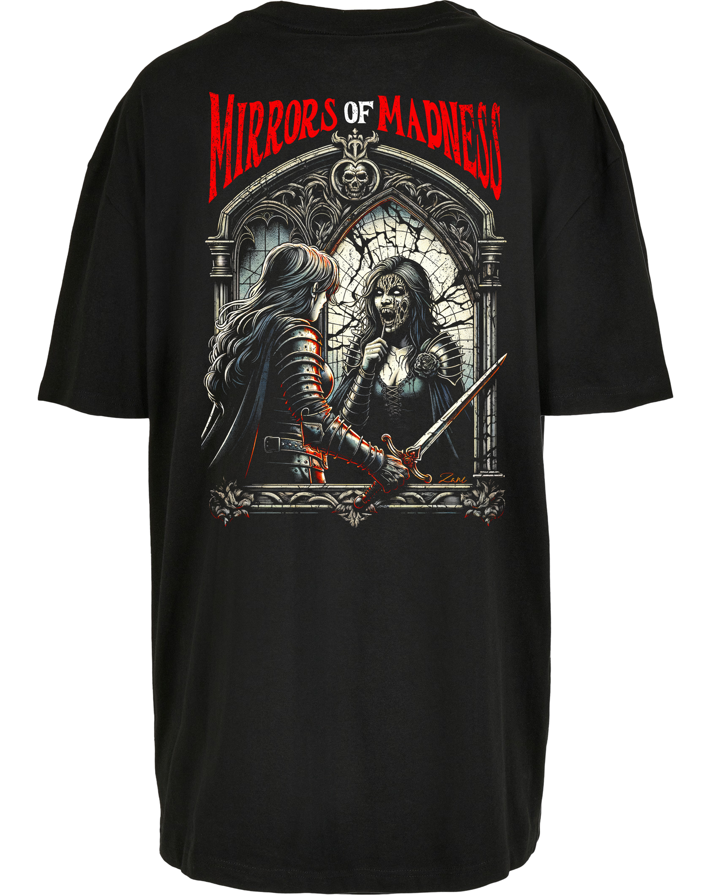 mirrors of madness - Premium Oversize Boyfriend Tee Z149