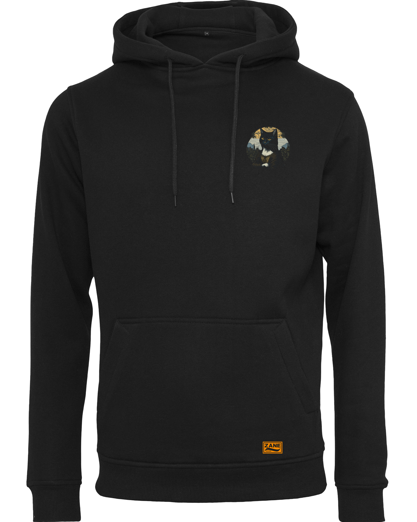 monalisa cat - Premium Damen Heavy Hoodie Z011
