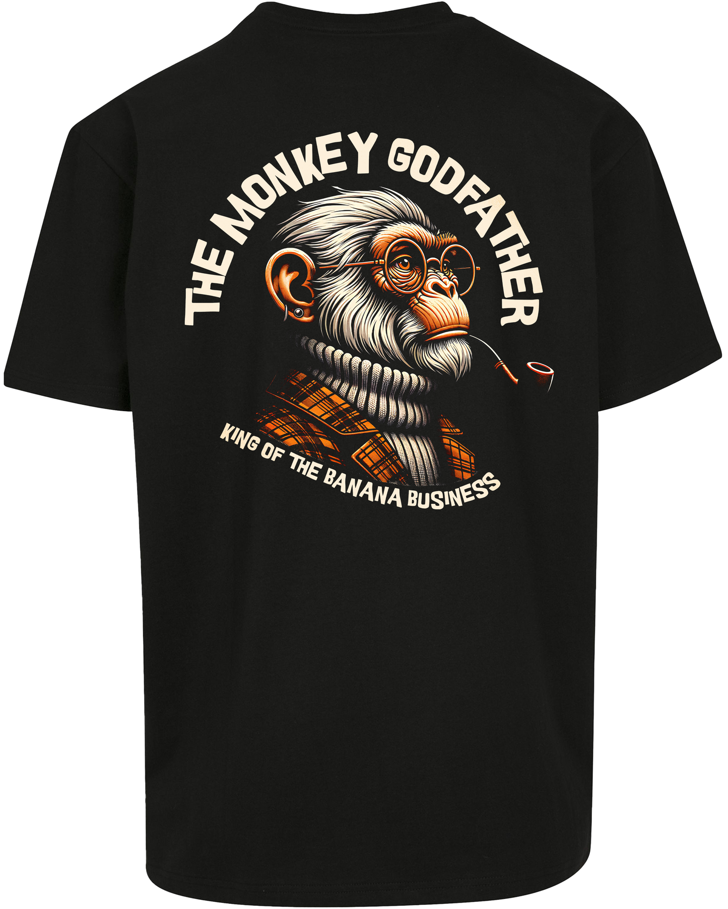monkey godfather - Premium Heavy Oversize Tee Z102