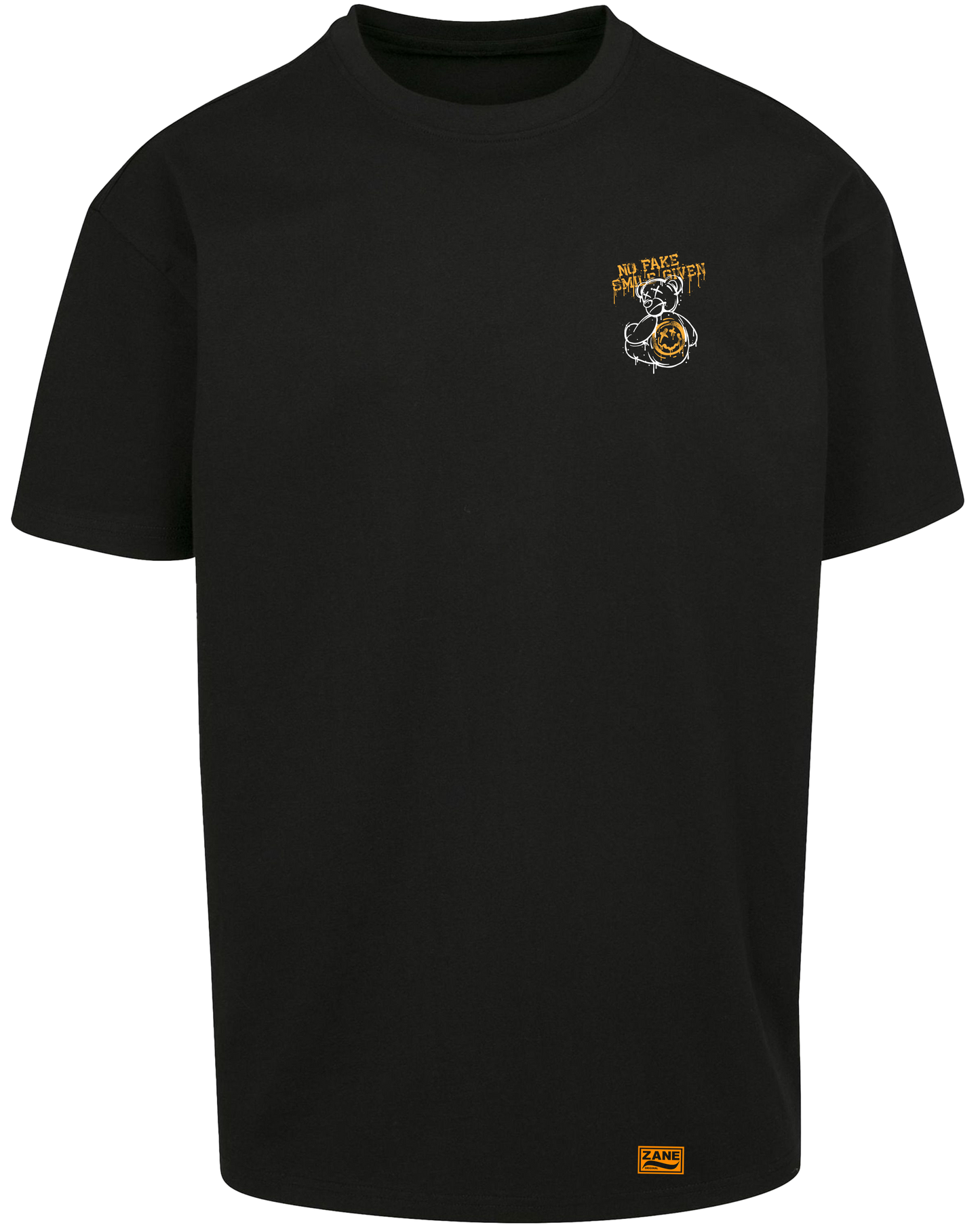 no fake smiles given - Premium Heavy Oversize Tee Z102