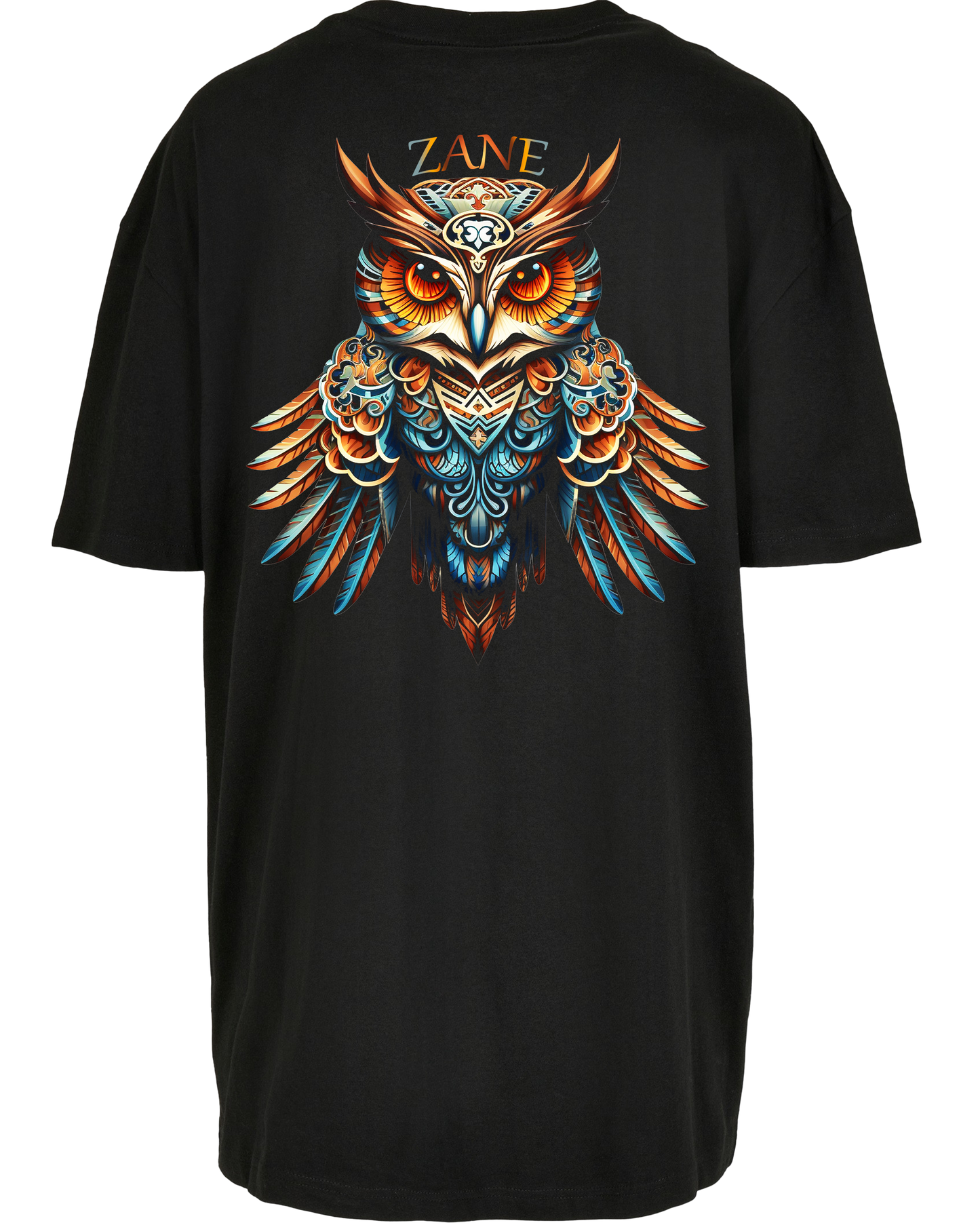 owl - Premium Oversize Boyfriend Tee Z149