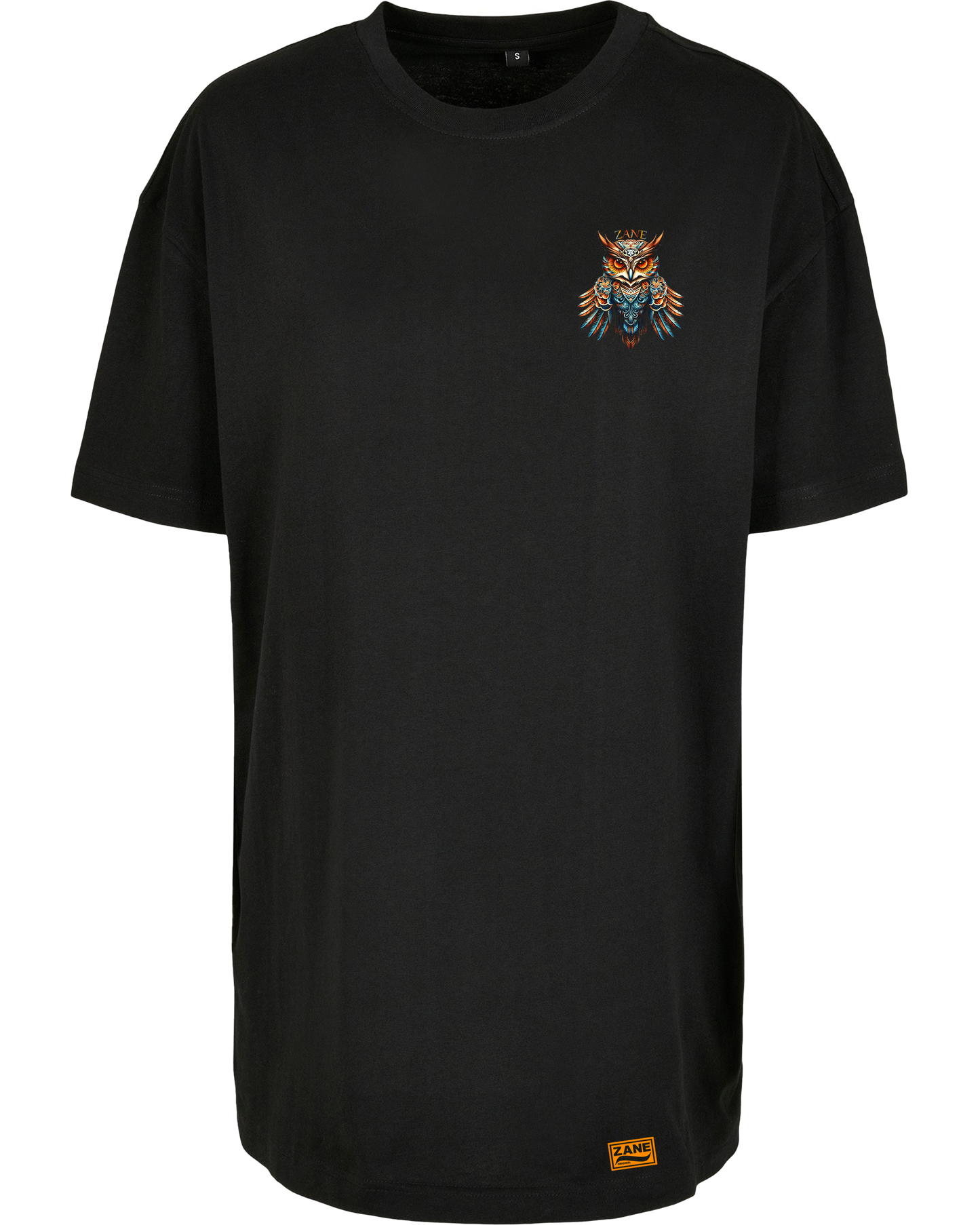 owl - Premium Oversize Boyfriend Tee Z149