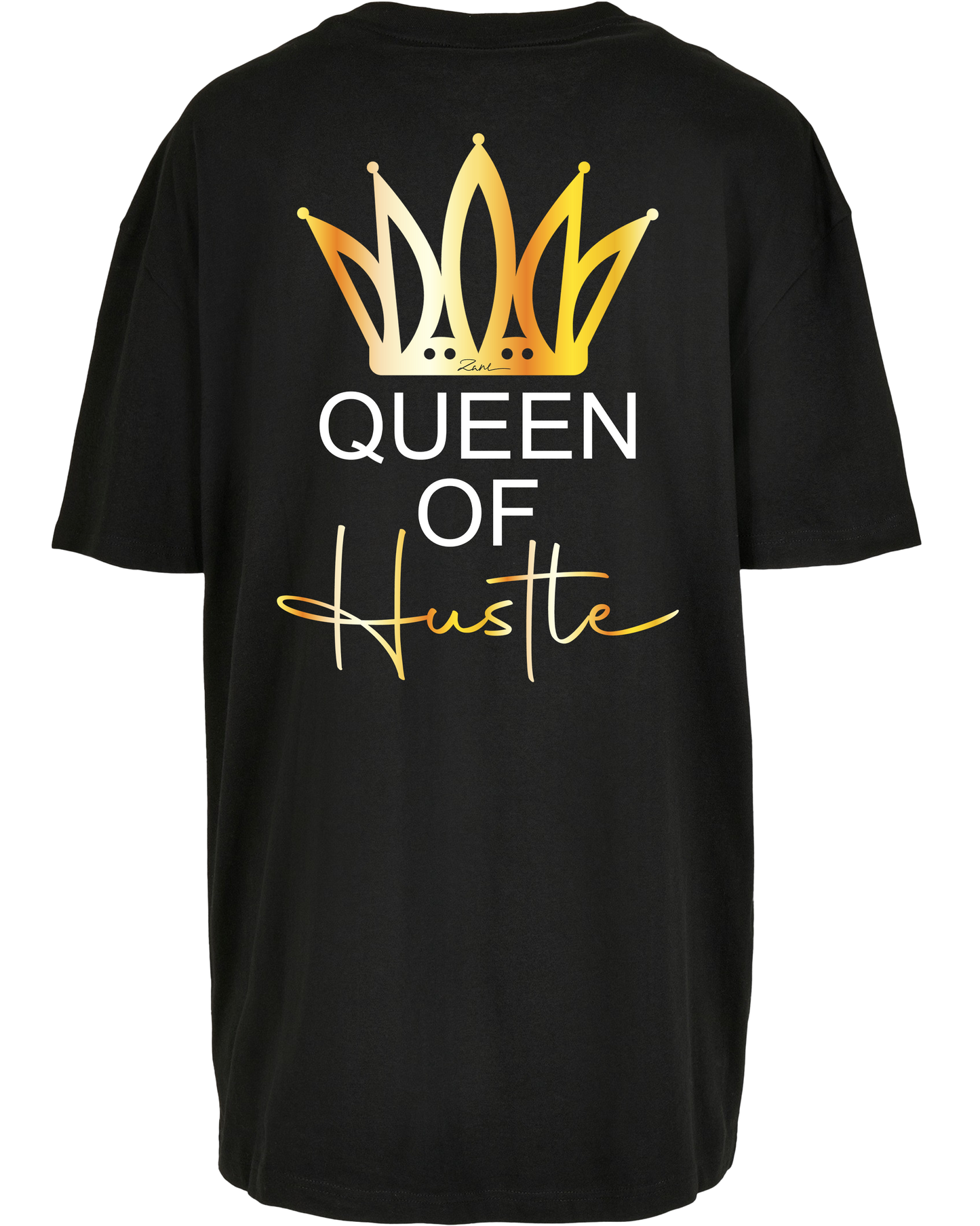 queen of hustle - Premium Oversize Boyfriend Tee Z149