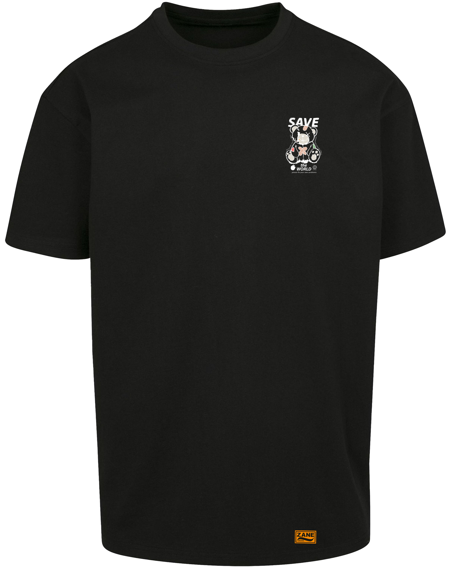 save the world - Premium Heavy Oversize Tee Z102