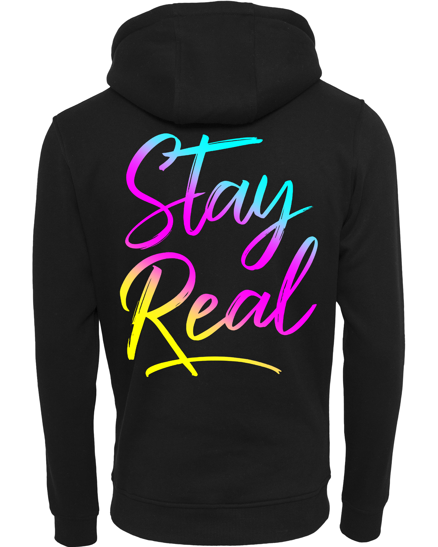 stay real - Premium Damen Heavy Hoodie Z011
