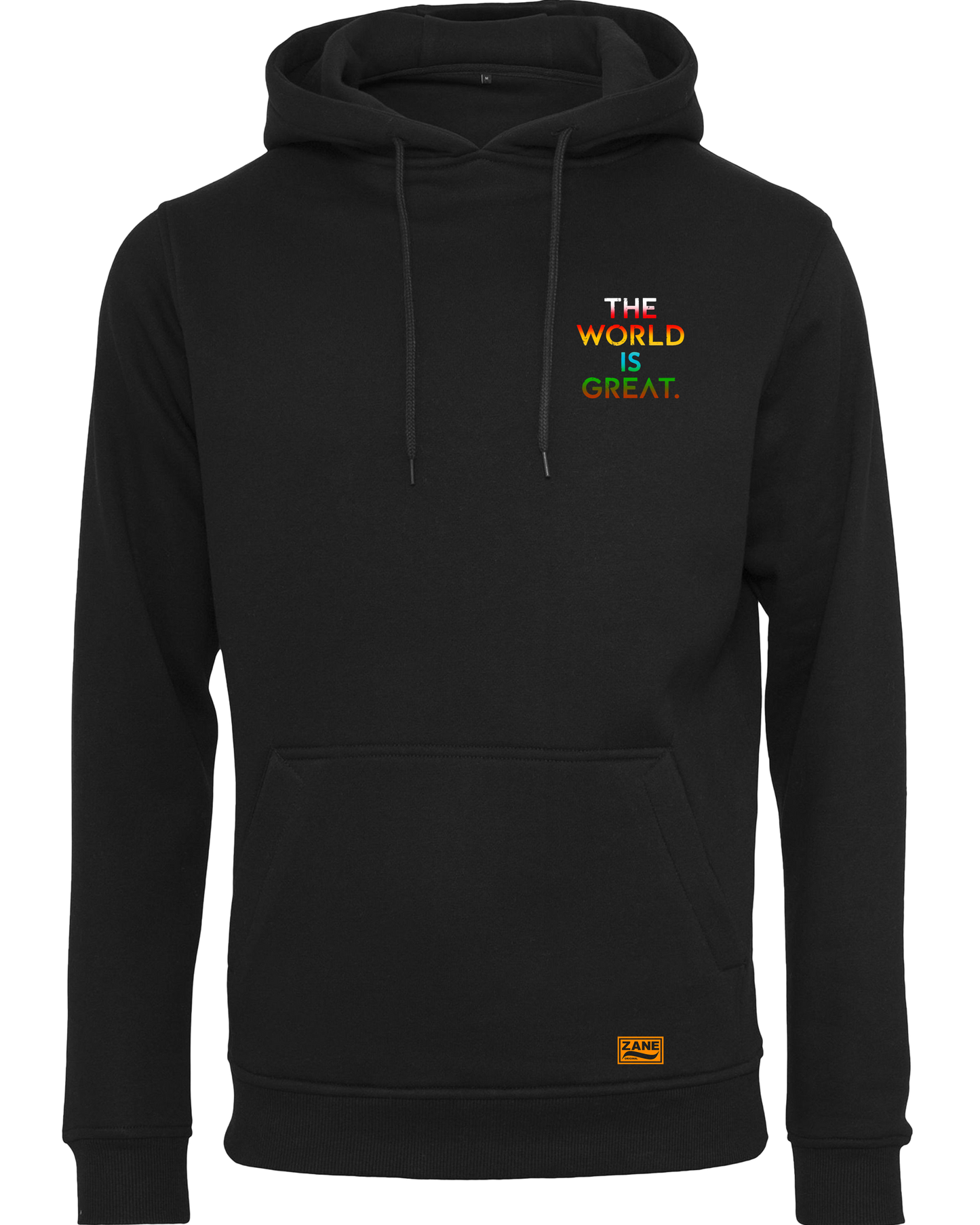 the world is great - Premium Herren Heavy Hoodie Z011