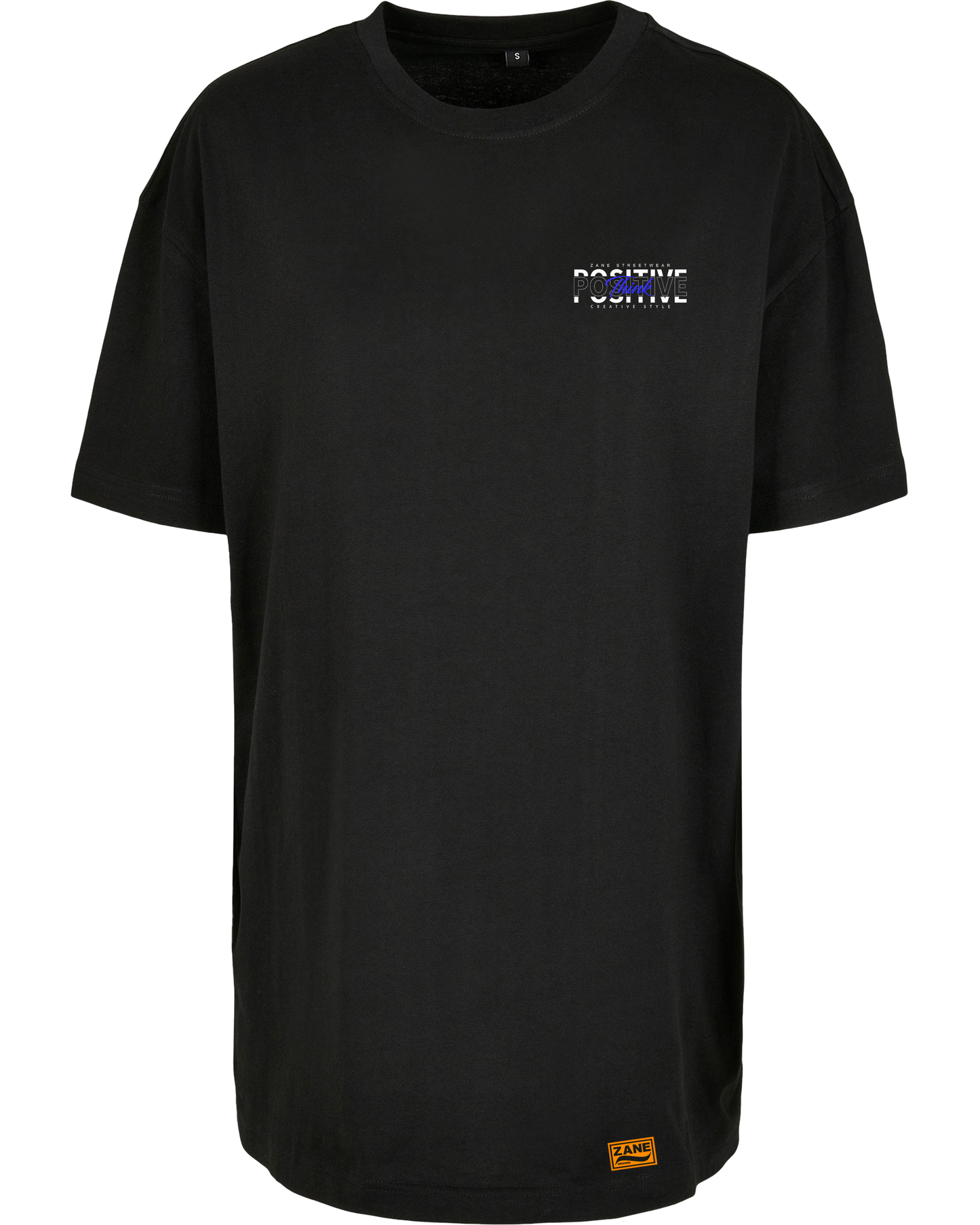 think positive - Premium Oversize Boyfriend Tee Z149