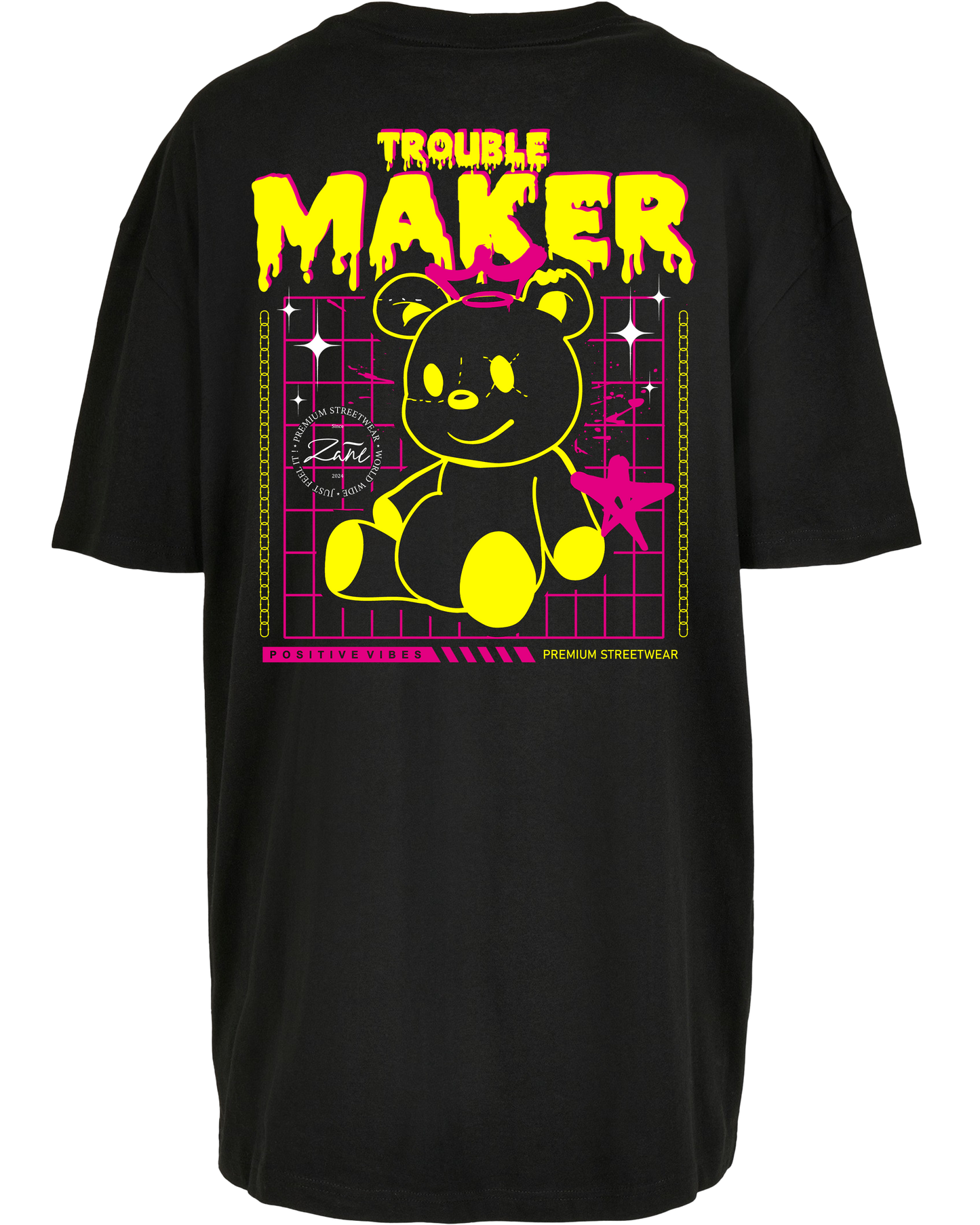 trouble maker - Premium Oversize Boyfriend Tee Z149