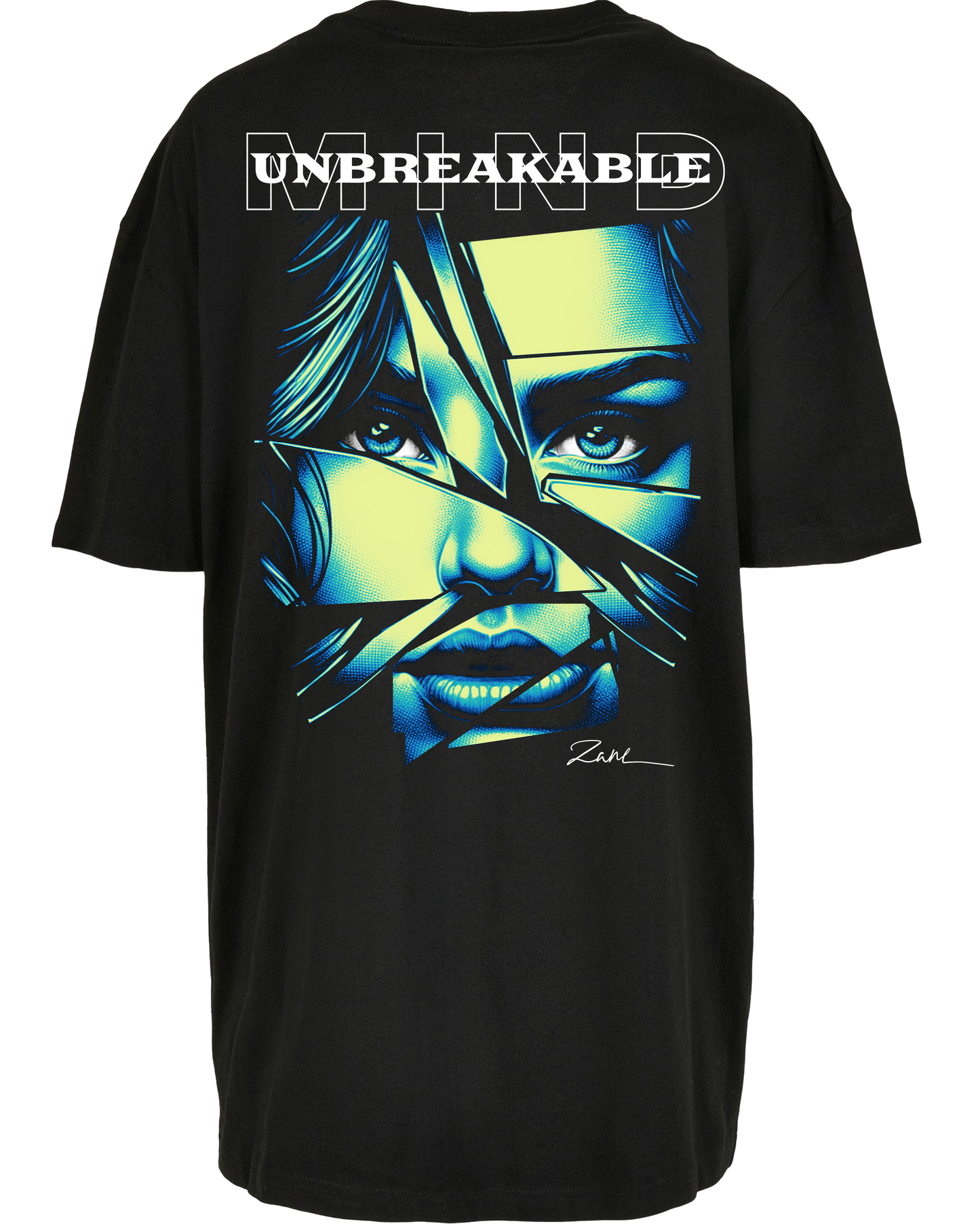 unbreakable mind - Premium Oversize Boyfriend Tee Z149