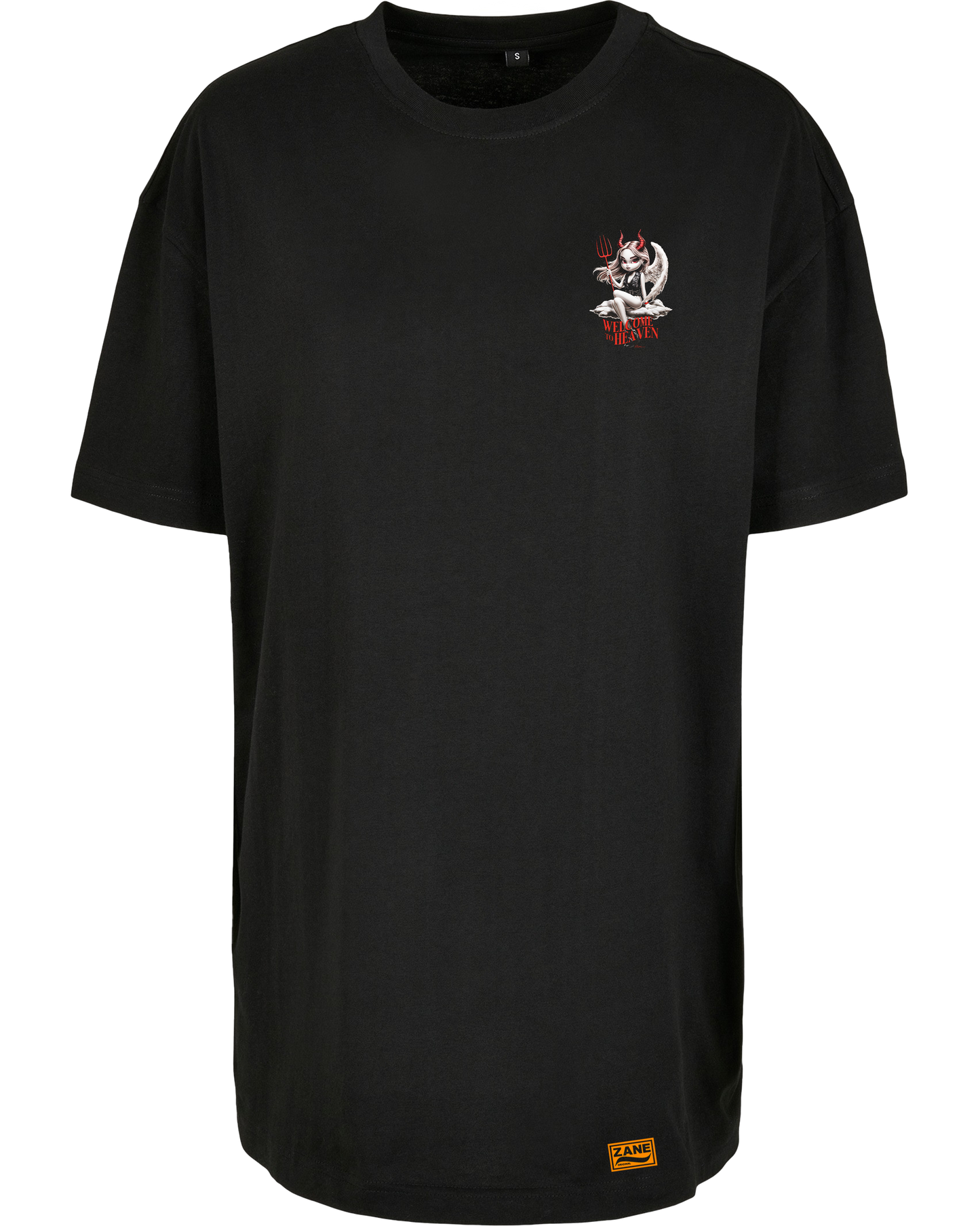 welcome to heaven - Premium Oversize Boyfriend Tee Z149