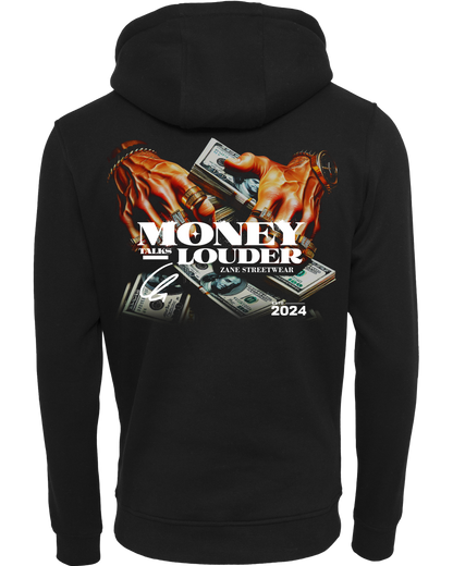 money talks louder - Premium Herren Heavy Hoodie Z011