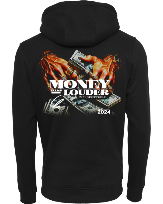 money talks louder - Premium Herren Heavy Hoodie Z011