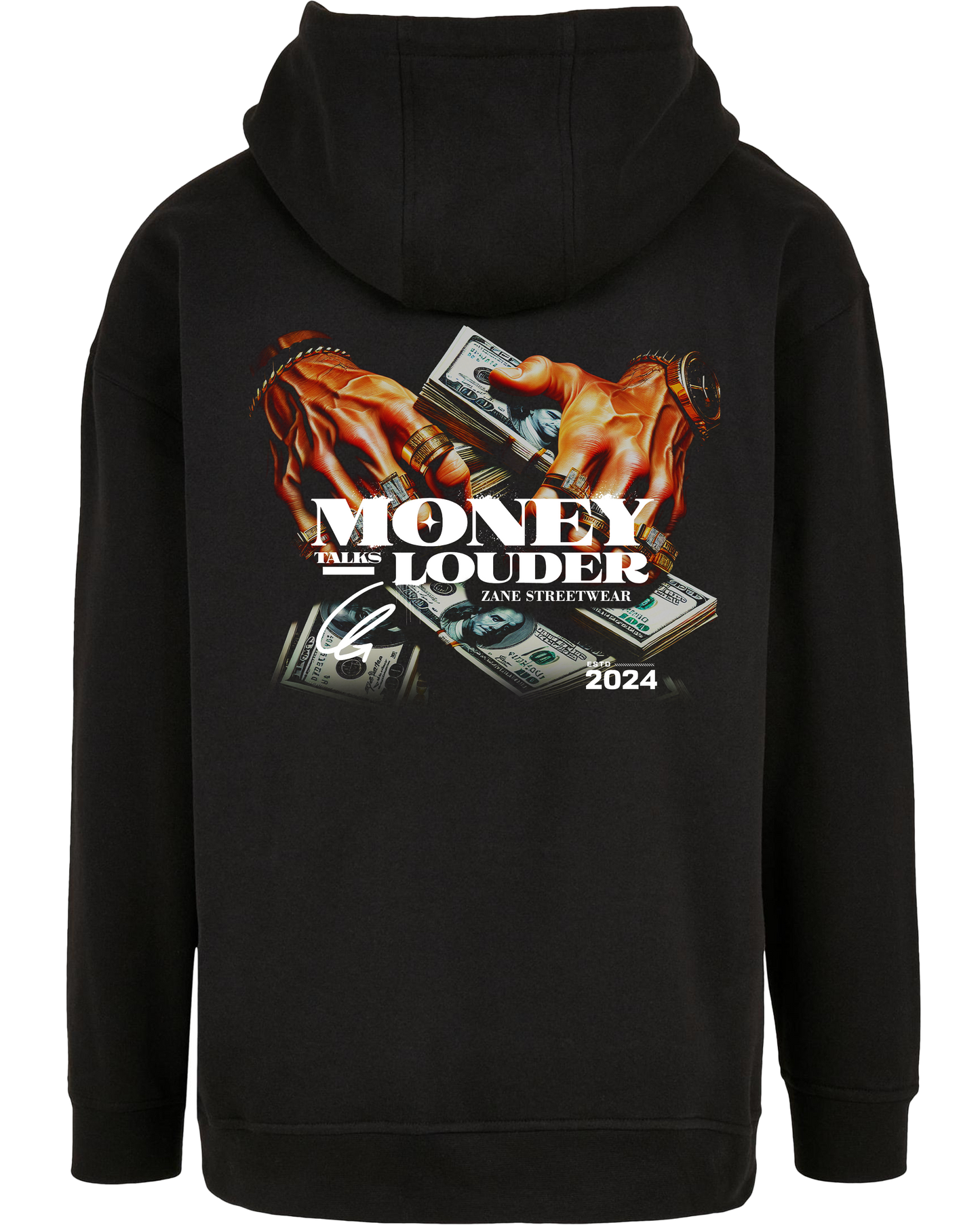 Money Talks Louder - Premium Herren Hoodie Z011/ZZ006