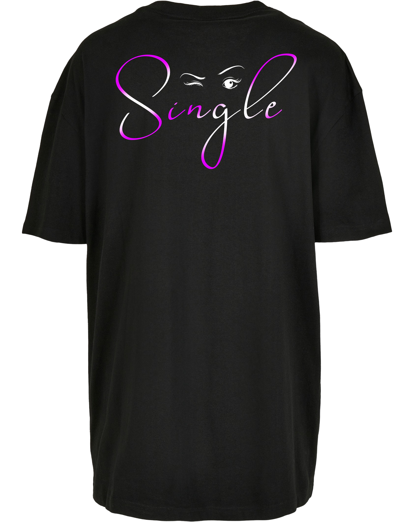 single - Premium Oversize Boyfriend Tee Z149