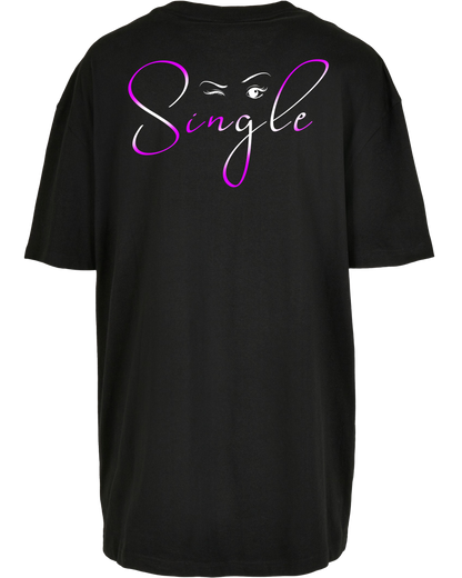 single - Premium Oversize Boyfriend Tee Z149