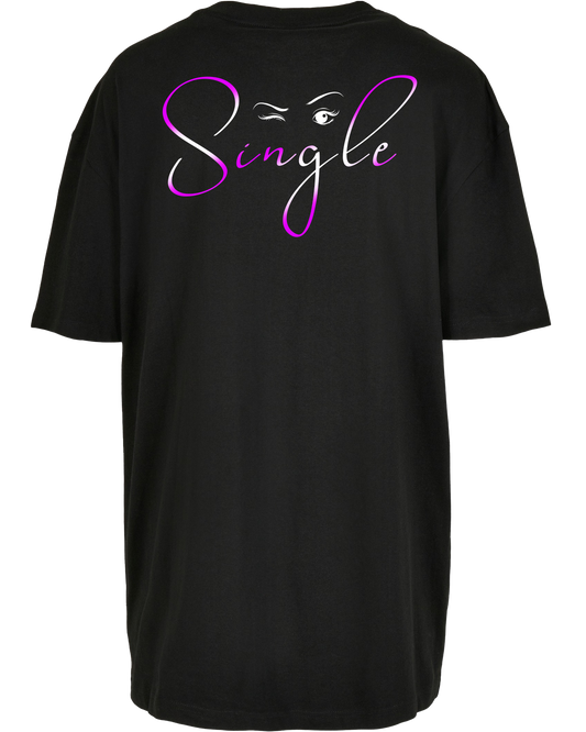 single - Premium Oversize Boyfriend Tee Z149