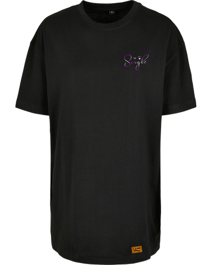 single - Premium Oversize Boyfriend Tee Z149