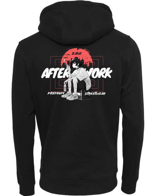 after work - Premium Damen Heavy Hoodie Z011