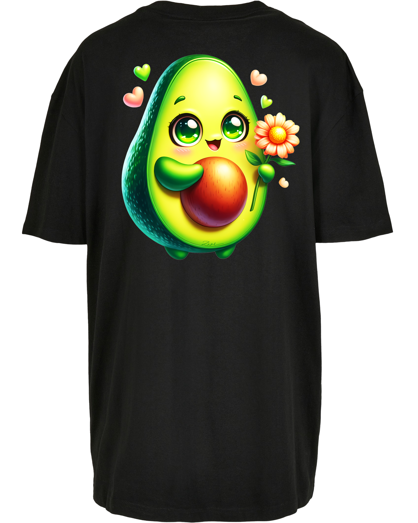 avocado - Premium Oversize Boyfriend Tee Z149