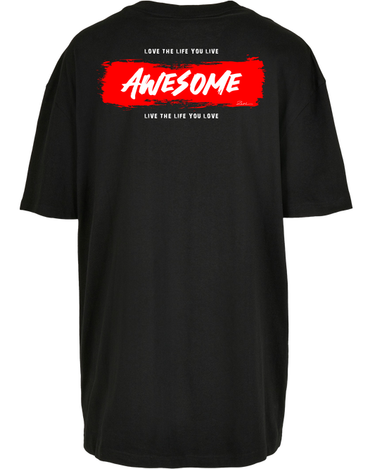 awesome - Premium Oversize Boyfriend Tee Z149