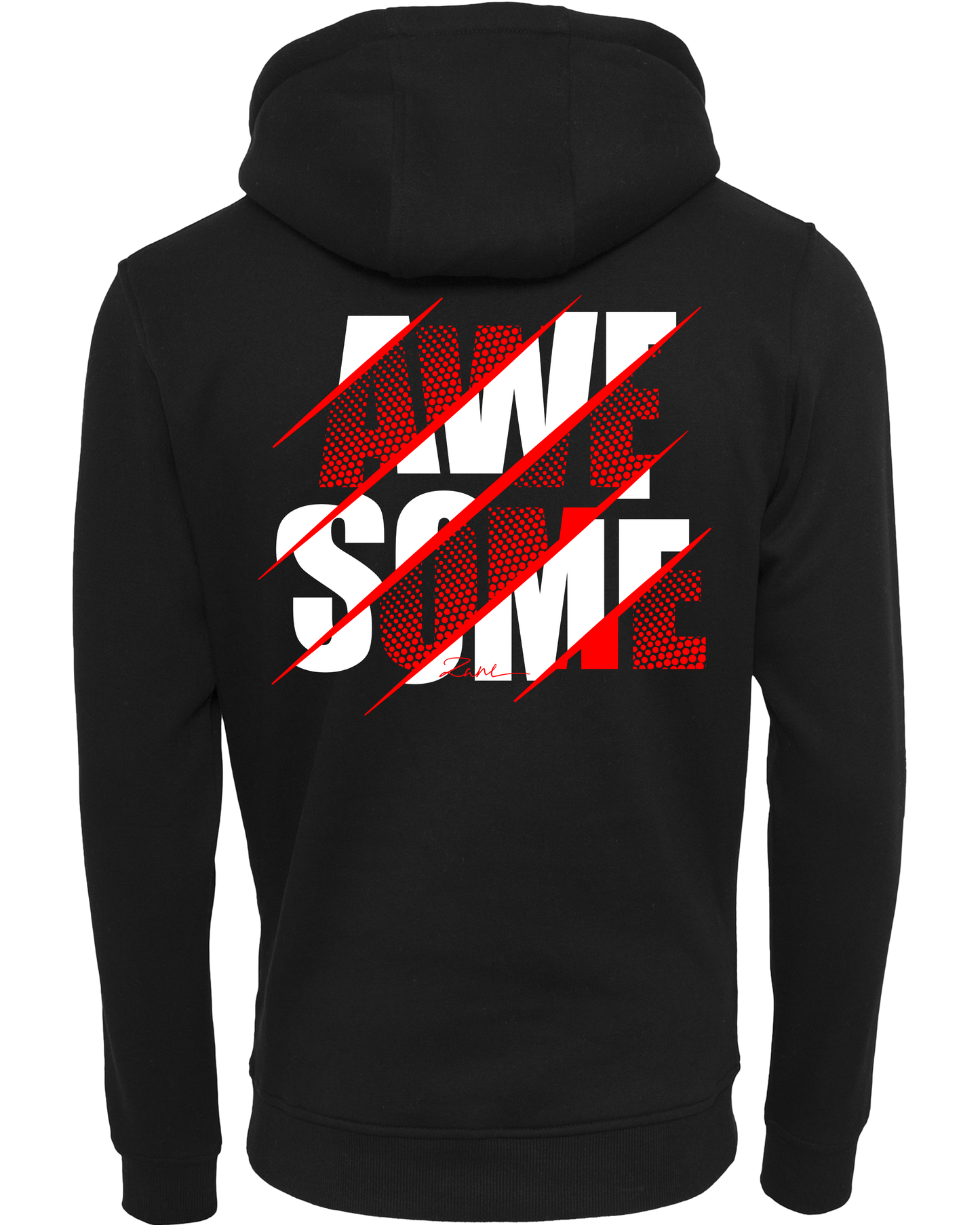 Awe Some - Premium Herren Hoodie Z011/ZZ006