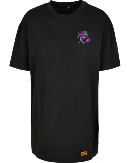 basketball cat - Premium Oversize Boyfriend Tee Z149