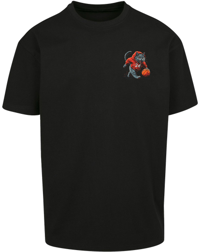 Basketball Katze - Premium Herren Shirt Z102/Z136