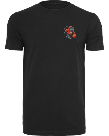 Basketball Katze - Premium Herren Shirt Z102/Z136