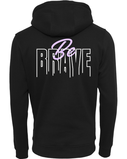 be brave - Premium Damen Heavy Hoodie Z011