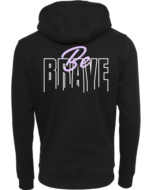 be brave - Premium Damen Heavy Hoodie Z011