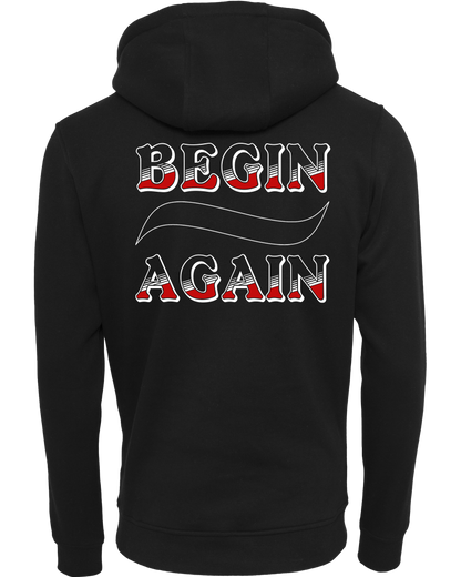 begin again - Premium Herren Heavy Hoodie Z011