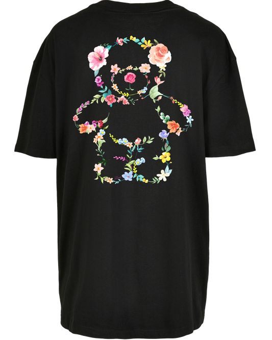 bloom teddy - Premium Oversize Boyfriend Tee Z149