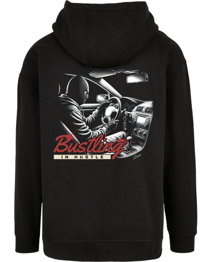 Bustling in Hustle - Premium Herren Hoodie Z011/ZZ006