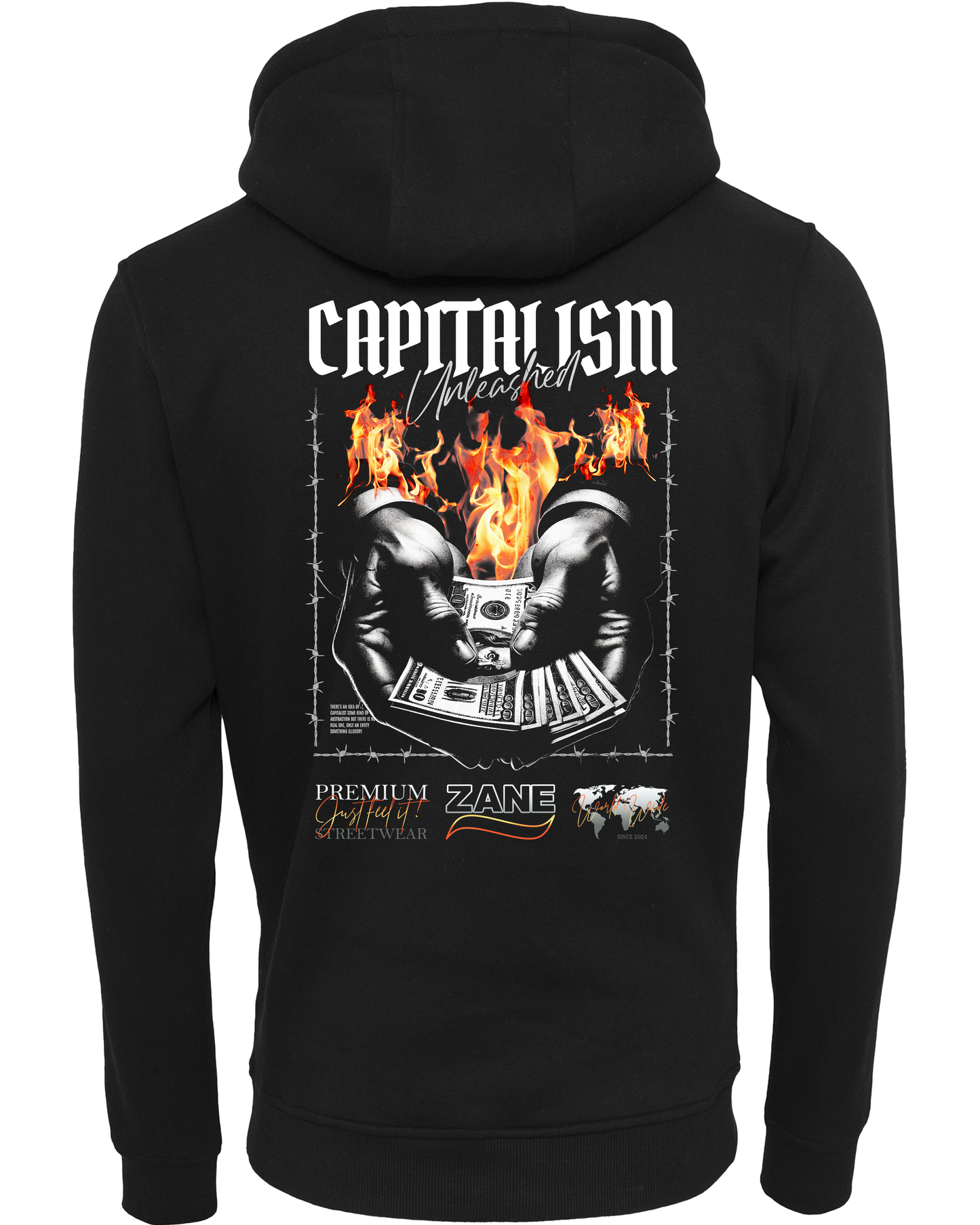 Capitalism - Premium Herren Hoodie Z011/ZZ006