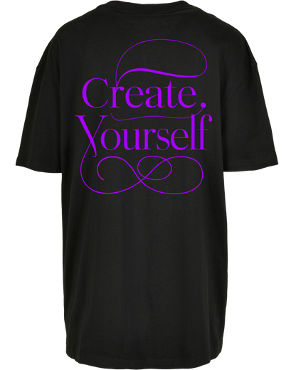 create yourself - Premium Oversize Boyfriend Tee Z149
