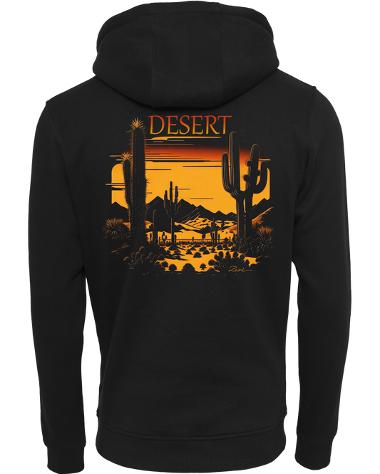 desert - Premium Damen Heavy Hoodie Z011